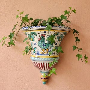 Deruta Italy Planter - Etsy
