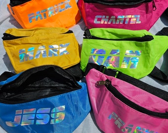 Custom 90's fanny packs