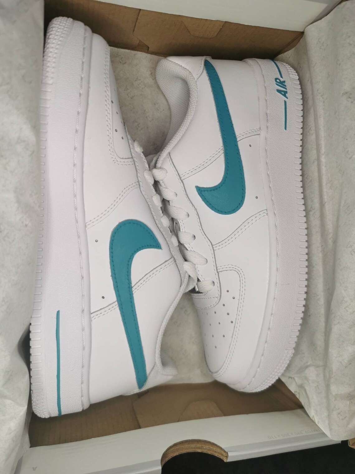 Custom tick and Nike Air Custom air force 1s | Etsy