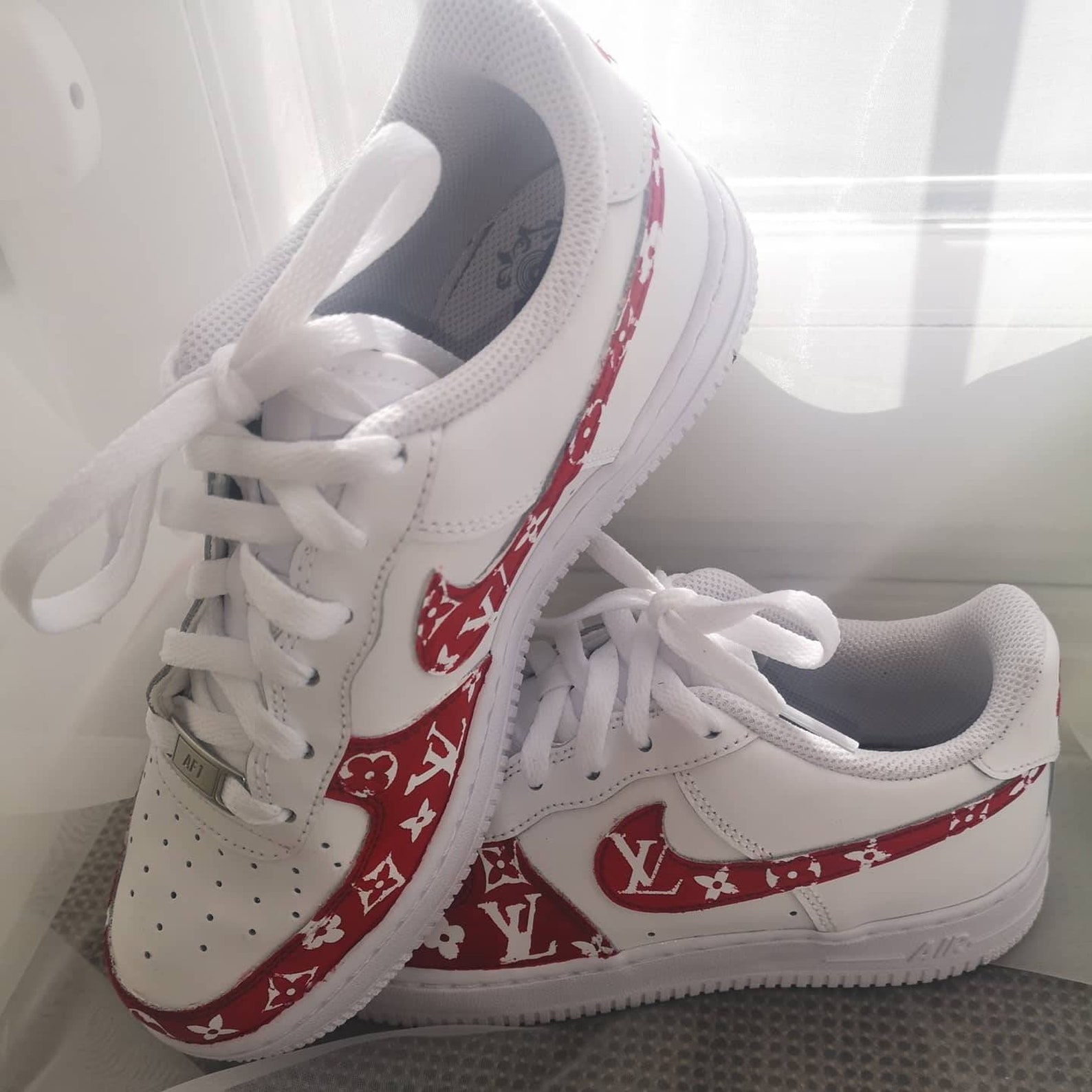 Custom Air Force 1's Ticks and bottom front | Etsy