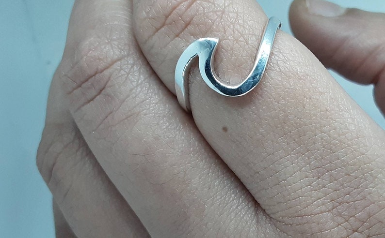 925 Solid Sterling Silver Ring Plain Silver Beautiful Ring