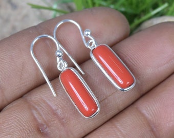 Red Coral Carving God Ganesha Sterling Silver Pave Diamond Dangle Earrings OD57 Red Coral Carving God Ganesha Sterling Silver Pave Diamond Dangle Earrings OD57