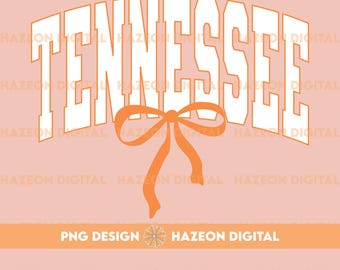 Tennessee Coquette PNG Trendy Retro Png Varsity Popular Aesthetic Trendy Tennessee Checkered Shirt Design Sublimation DTG PNG For Mug