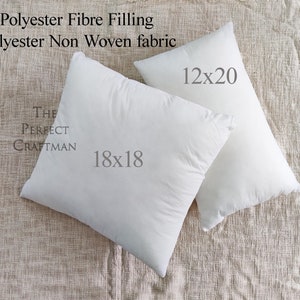 Pillow Inserts Polyester Fibre Pillows Custom Size Pillow Inserts Super Soft Pillow Inserts Pillows Handmade Pillow Inserts