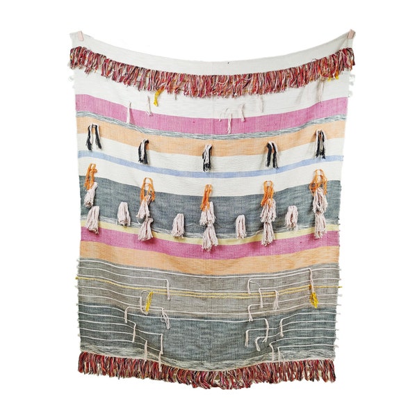 Multi Colored Throw Etsy