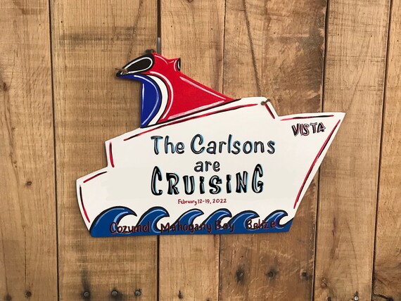 Cruise Door Decor Cruise Cabin Decoration Customizable - Etsy