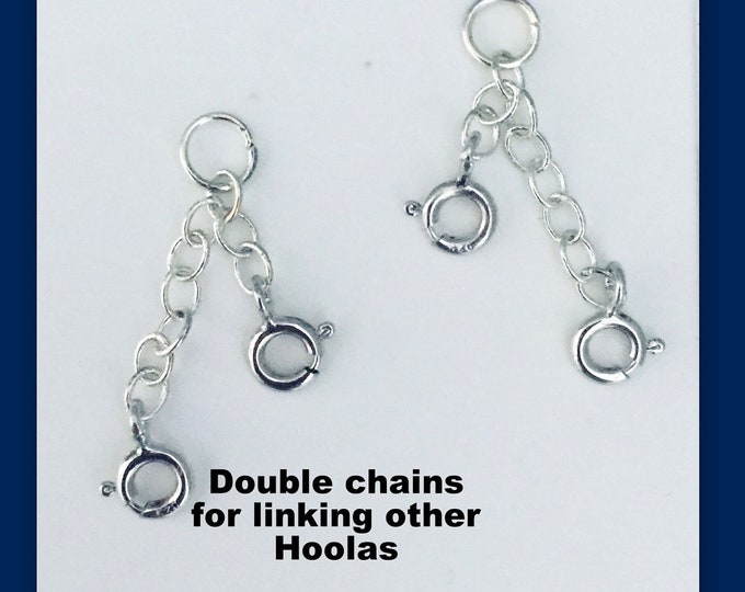 double chain Hoola charms- interchangeable chains to link charms