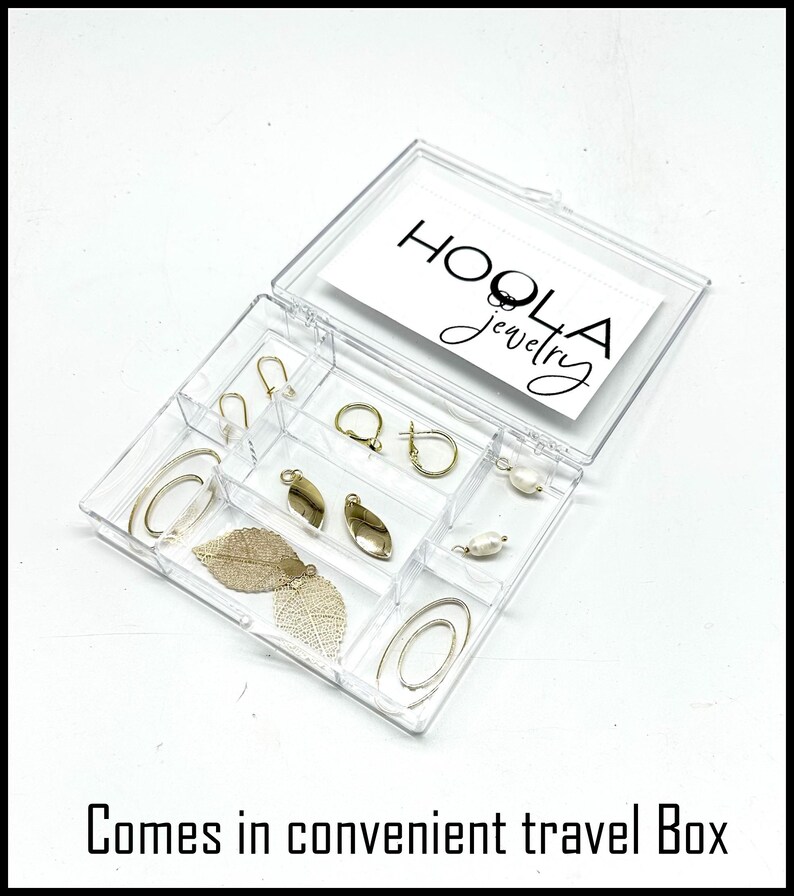 Gold Dangle Earrings: Interchangeable Pearl earrings image 15
