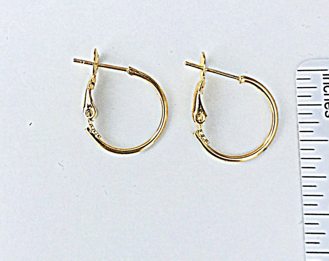 Gold hoops, 18K Gold plated hoop earrings, Easy snapback hoops, hoola hoopsk, gold hoop earrings, gold click hoops