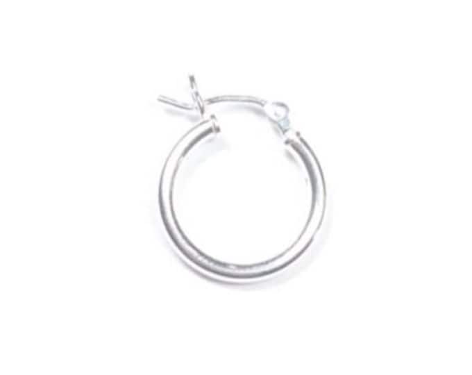 Silver Hoops, small silver hoops, large silver hoops, Sterling silver hoops, 92.5 silver hoops