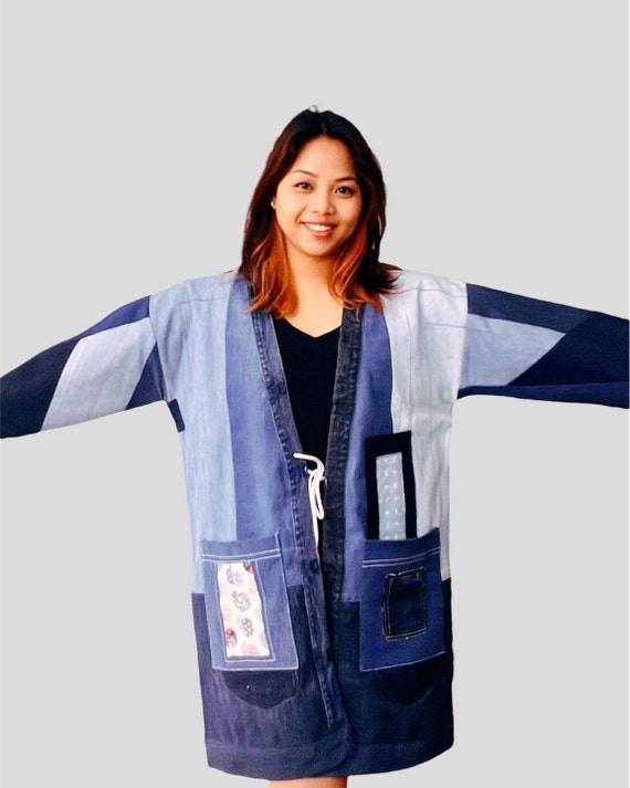 Denim Patchwork Handmade Kimono Inspire 