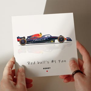 Red Bull Geburtstagskarte, personalisierte Karte, Karte für Sohn, Karte für Enkel, Karte für Mann, Karte für Tochter #31