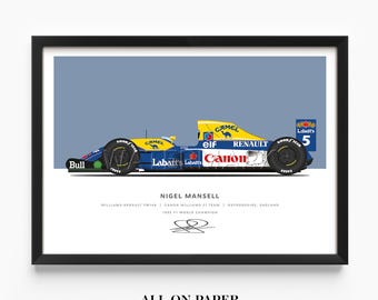 La historia detrás de la icónica imagen entre Ayrton Senna y Nigel