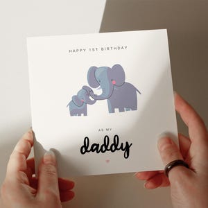 パパとしての初めての誕生日カード、パパとしての初めての誕生日カード、パパの初めての誕生日カード、男の子からの誕生日カード、娘からのカード 211