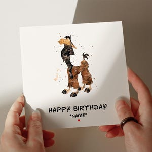Biglietto di compleanno, biglietto personalizzato, biglietto per figlio, biglietto per nipote, biglietto per 1°, 2°, 3°, 4° compleanno, biglietto per lei #616