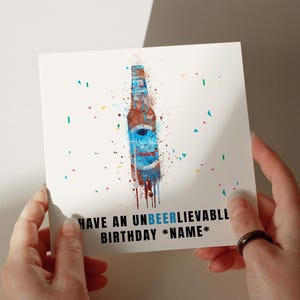 Carte d'anniversaire amusante, carte personnalisée, carte pour fils, carte pour petit-fils, carte pour mari, carte pour papa #124