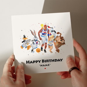 Biglietto di compleanno per film, biglietto personalizzato, biglietto per figlio, biglietto per nipote, biglietto per il 1°, 2°, 3°, 4°, 5° compleanno, biglietto per lei #539