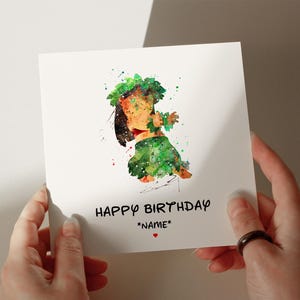 Lilo & Stitch Birthday Card, Personalised Card, Card for Son, Card for Grandson, 1st, 2nd, 3rd, 4th Birthday Card, Card for her #402