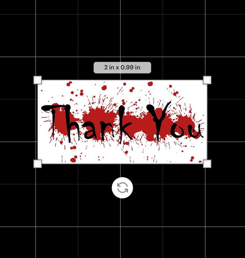 Blood Splat Sticker Halloween Blood Splatter Thank You Stickers 100ct - Etsy