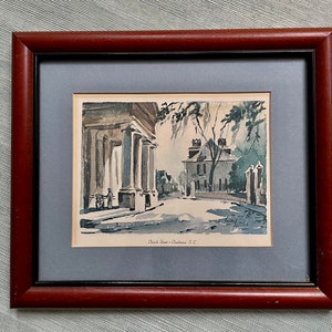Virginia Fouché . Charleston Artist . Church Street