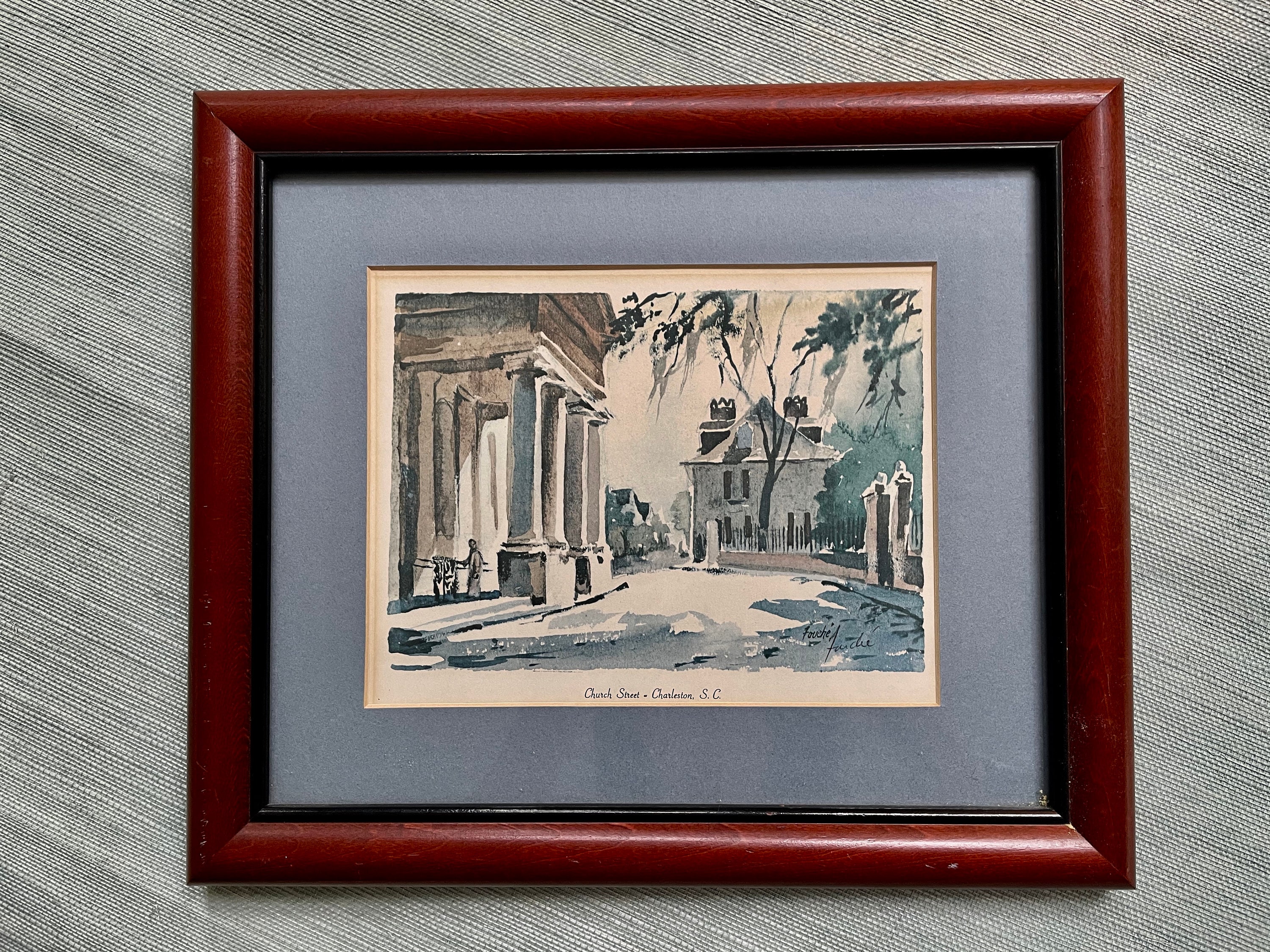 Virginia Fouché . Charleston Artist . Church Street Virginia Fouché . Charleston Artist . Church Street