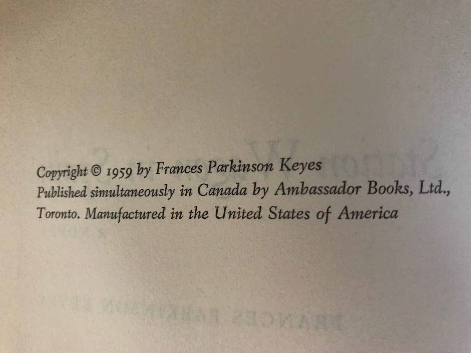 Frances Parkinson Keyes . Station Wagon in Spain . 1959 Etsy