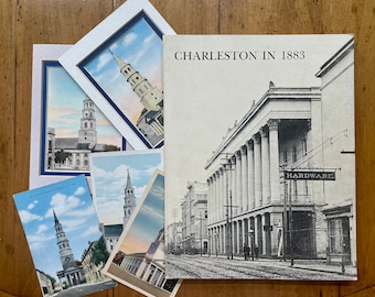 Charleston 1883: historische foto's.  Architectuurboek