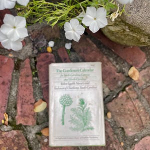 The Gardener's Calendar . South Carolina . Georgia . North Carolina . 18c Classic of Southern Gardening . Illustrated . c1787