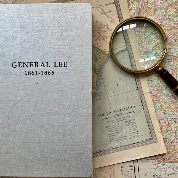 General Lee . 1861-1865 . His Campaigns In Virginia . With Personal Reminiscences . NINE Fold-Out Battle Maps .