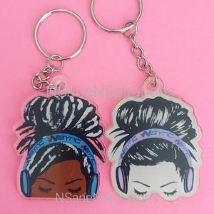 Boyband Fangirl keychain