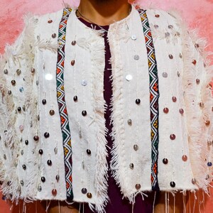 Veste berbère marocain veste handira fille de garçon hommes Veste berbère marocain veste handira fille de garçon hommes
