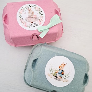 Easter egg box, personalised Easter gift, Easter treats, egg box, personalised gift