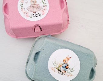 Easter egg box, personalised Easter gift, Easter treats, egg box, personalised gift