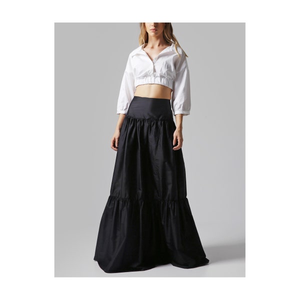 Wild Silk Skirt soie sauvage | VISALTES Ethical and Sustainable Fashion
