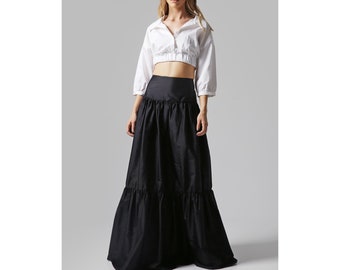 Cropped Cotton Shirt