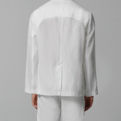 Linen Men's shops Blazer Jacket Regular Fit