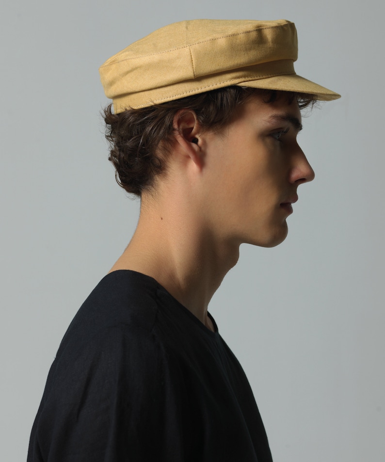 Greek Fisherman's Hat Linen image 2