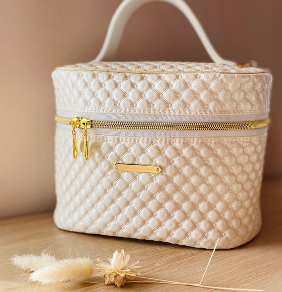 Trousse De Toilette Vanity Double Gaze De Coton Etsy