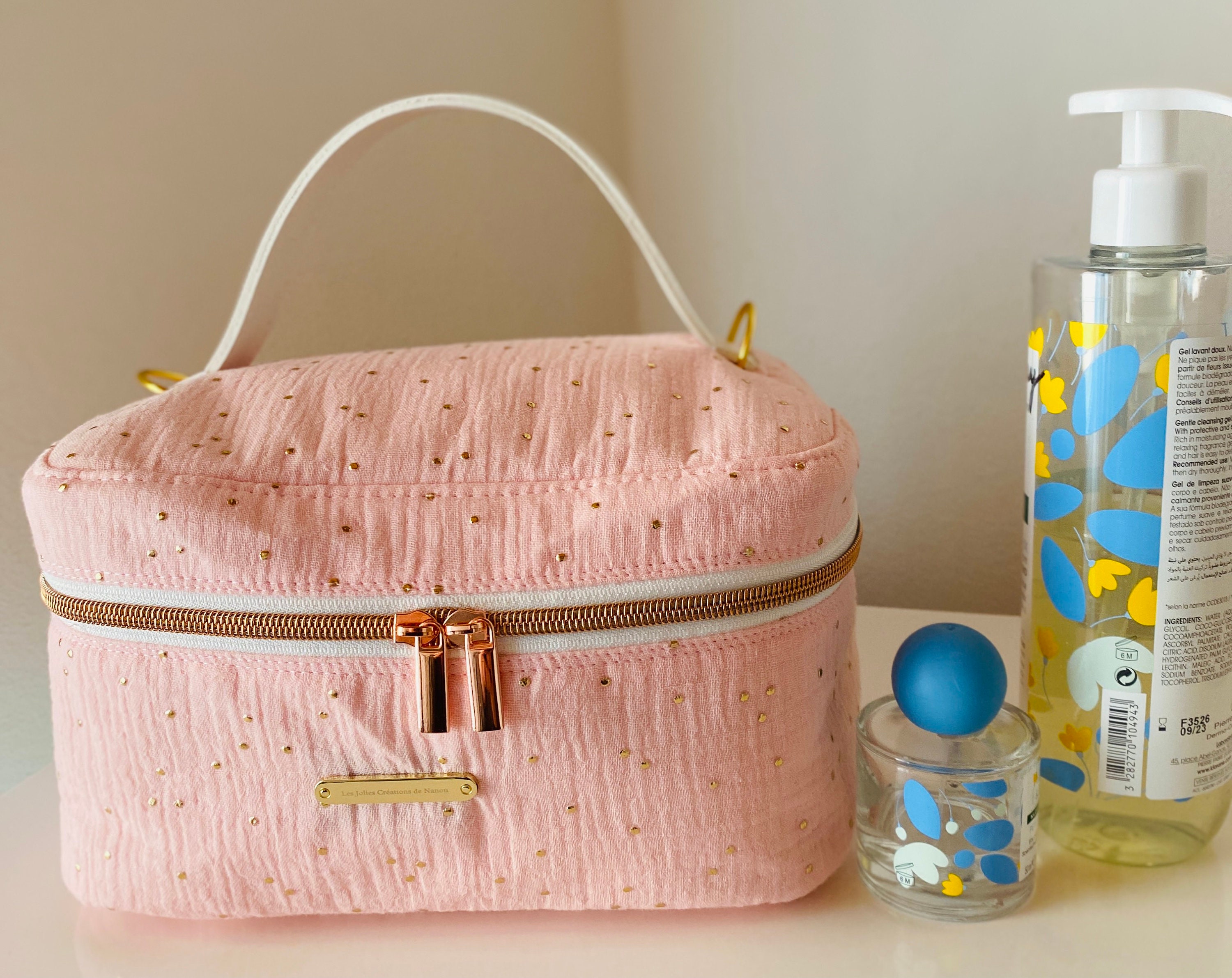 Trousse de toilette Vanity double gaze de coton bébé enfant | Etsy