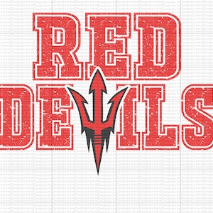 Red Devils Digital Download - PNG - Pitchfork - Devils