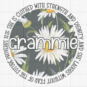 Grammie - Sublimation - Digital Download - PNG