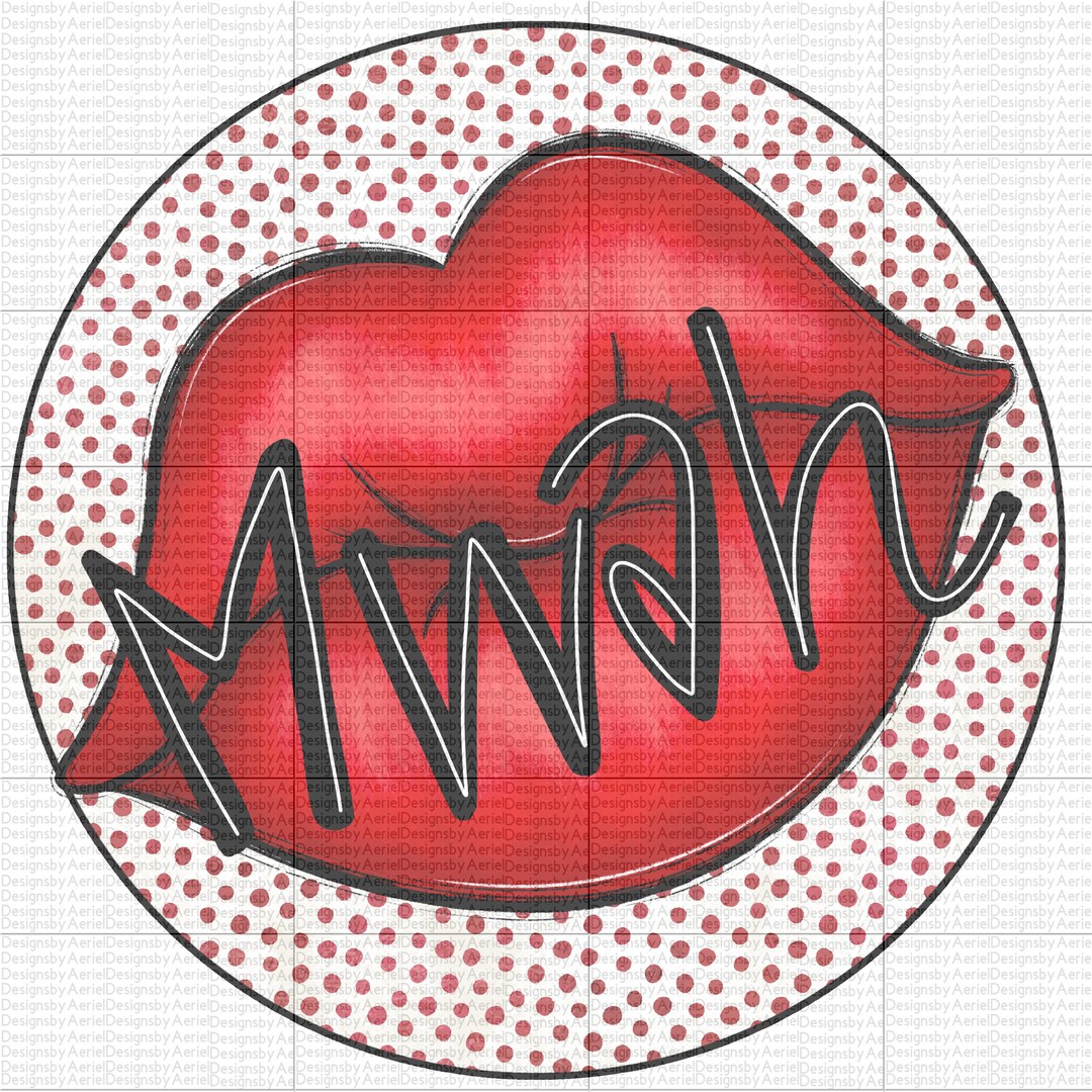 Mwah Hugs and Kisses Valentines Day PNG Be Mine Etsy