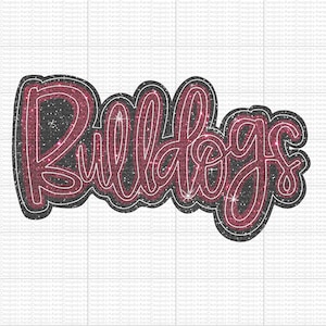 Bulldogs Digital Download - PNG - Handdrawn