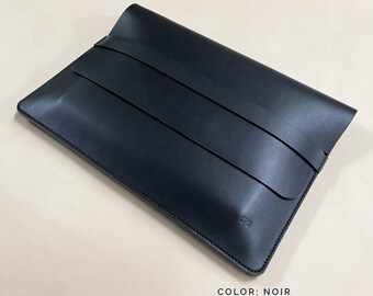 MacBook iPad Pro Sleeve: Vegetable Tanned Leather, Personalized