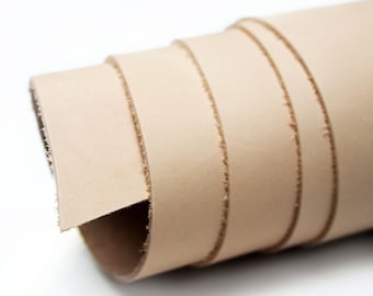 Vegetable Tanned Leather Pre-Cuts: 2-3 oz Full-Grain Leather Pieces