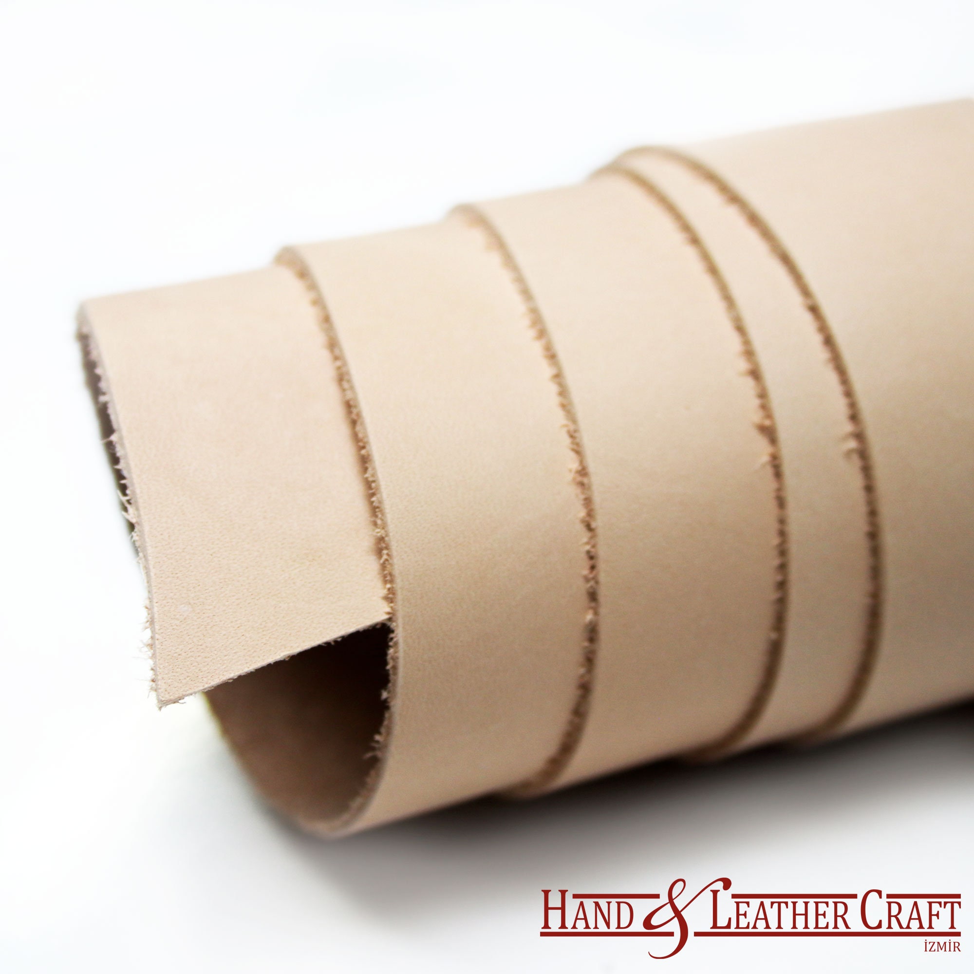 500 Grams VEG Tanned Tooling Leather Offcuts Remnants Assorted Pieces Pyrography - Foto 8