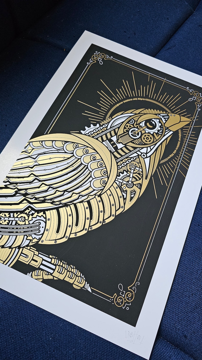 Poster / The Sparrow Silkscreen image 5