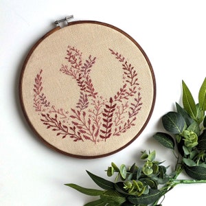 Botanical Rebel Cross Stitch Pattern (Digital Instant Download - PDF)