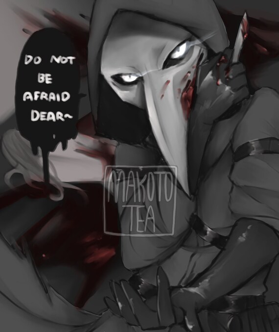 Download free Scp Plague Doctor Poster Art Wallpaper 