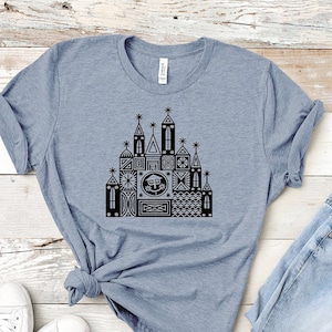 It&#39;s A Small World Castle Shirt, Magic Kingdom ride Shirt, It&#39;s a Small World Ride,  Cute Disney Shirt, Disney Trip Shirt, Girls Trip